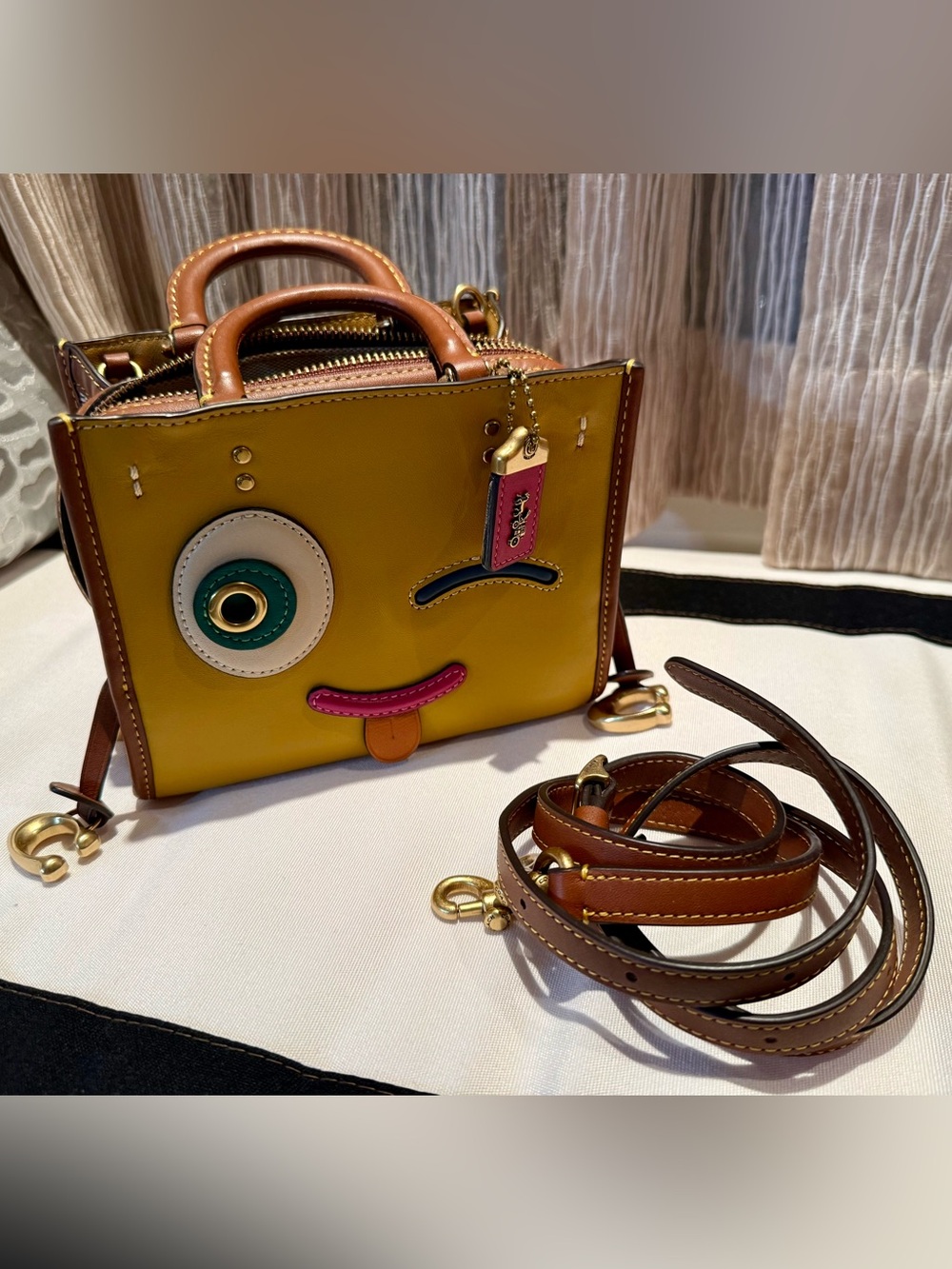RARE Coach Coachies Winkie Rogue 17 Limited Edition Crossbody Bag - Picture 2 of 16